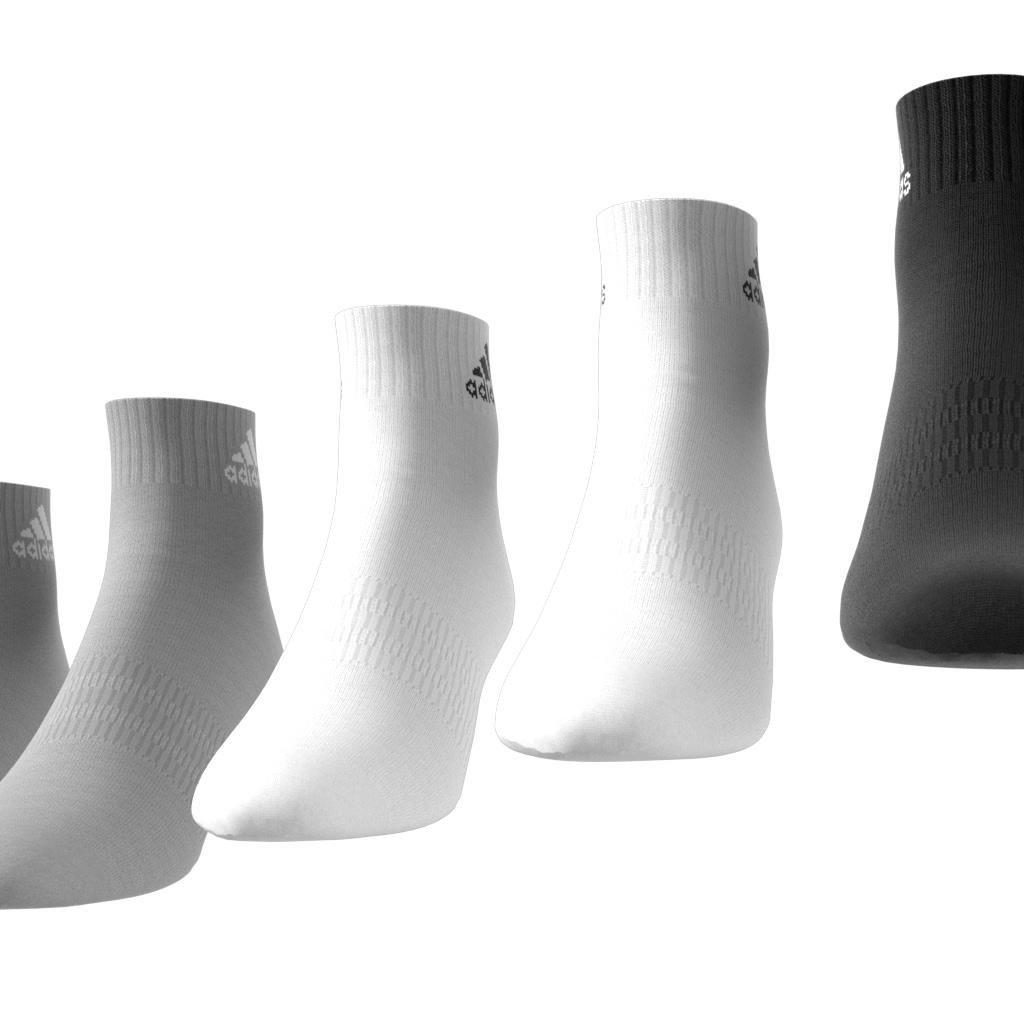 Unisex Cushioned Sportswear Ankle Socks - 6 Pairs, Multicolour, A701_ONE, large image number 0