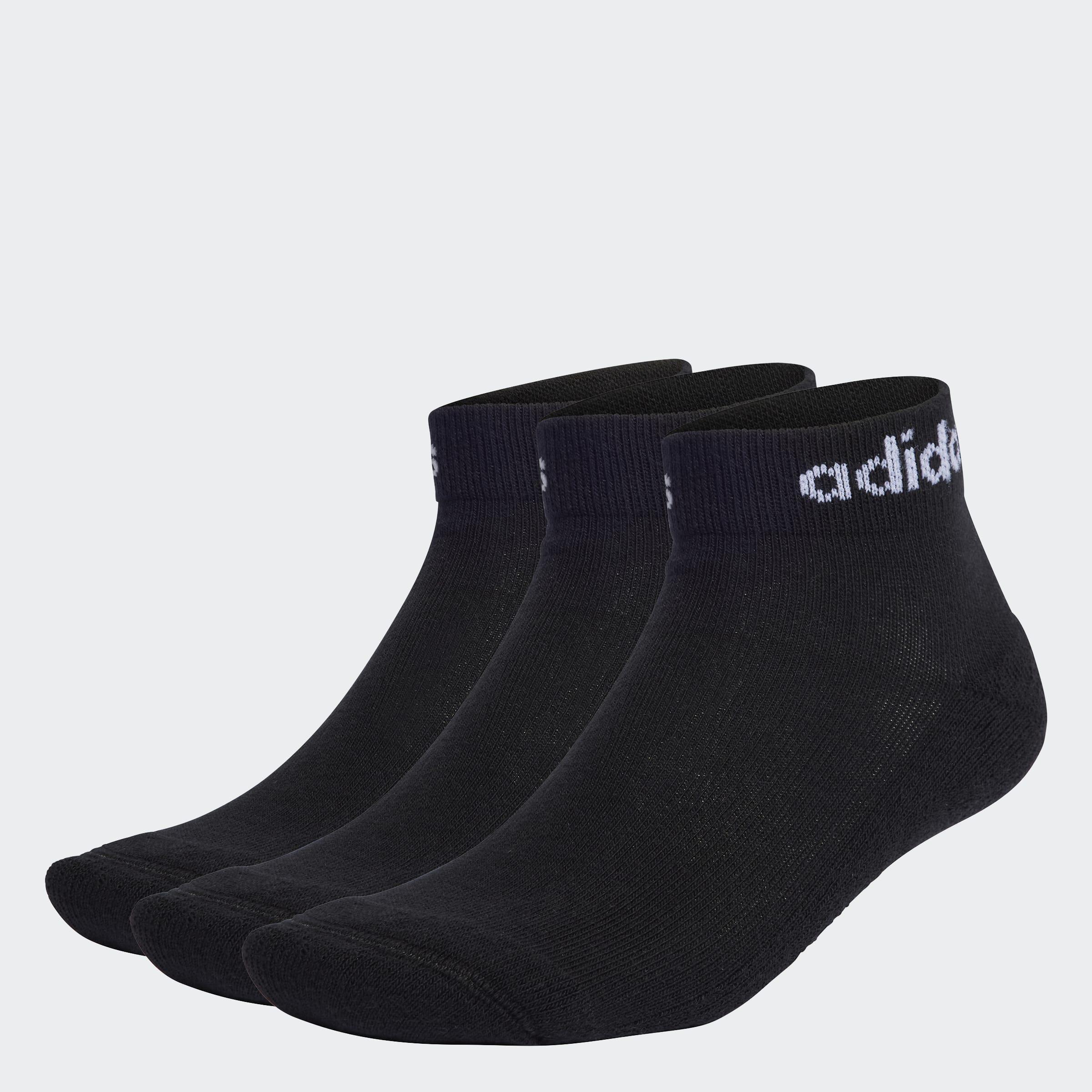 Unisex Linear Ankle Cushioned Socks 3 Pairs, Multicolour