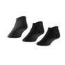 Unisex Thin And Light No-Show Socks 3 Pairs, Black, A701_ONE, thumbnail image number 8