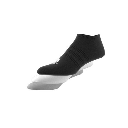 Unisex Thin And Light No-Show Socks 3 Pairs, Grey, A701_ONE, large image number 7
