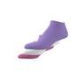Unisex Cushioned Low-Cut Socks 3 Pairs, Pink, A701_ONE, thumbnail image number 0