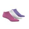 Unisex Cushioned Low-Cut Socks 3 Pairs, Pink, A701_ONE, thumbnail image number 8