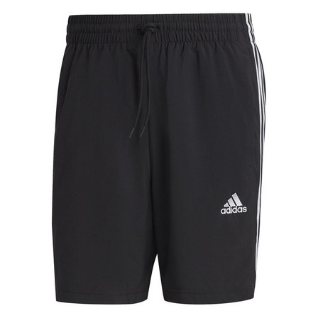 Men Aeroready Essentials Chelsea 3-Stripes Shorts, Black, A701_ONE, large image number 1