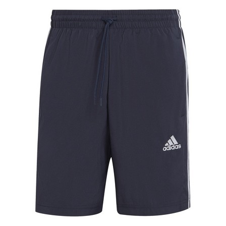 Men Aeroready Essentials Chelsea 3-Stripes Shorts, Navy, A701_ONE, large image number 1