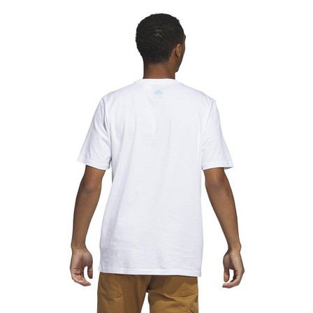 Men Change Through Sports Graphic T-Shirt, White, A701_ONE, large image number 5
