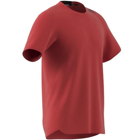 Men Designed For Training T-Shirt, Orange, A701_ONE, large image number 8