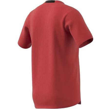Men Designed For Training T-Shirt, Orange, A701_ONE, large image number 10