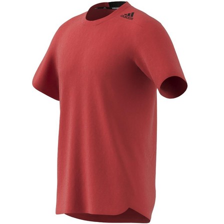 Men Designed For Training T-Shirt, Orange, A701_ONE, large image number 12