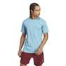 Men Designed 4 Training Cordura Workout T-Shirt, Blue, A701_ONE, thumbnail image number 1