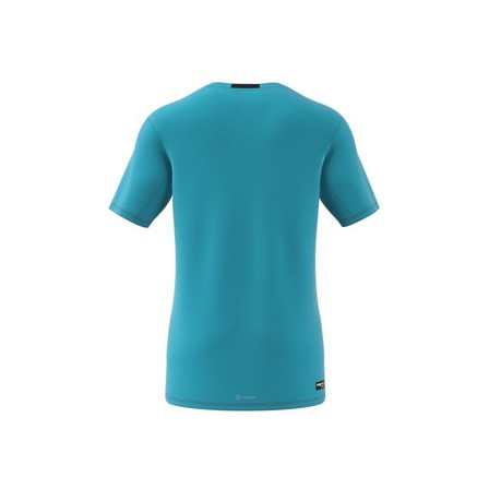 Men Designed 4 Training Cordura Workout T-Shirt, Blue, A701_ONE, large image number 8