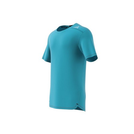 Men Designed 4 Training Cordura Workout T-Shirt, Blue, A701_ONE, large image number 10