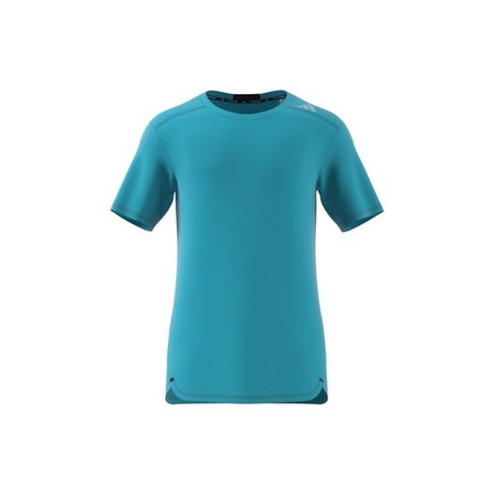 Men Designed 4 Training Cordura Workout T-Shirt, Blue, A701_ONE, large image number 15
