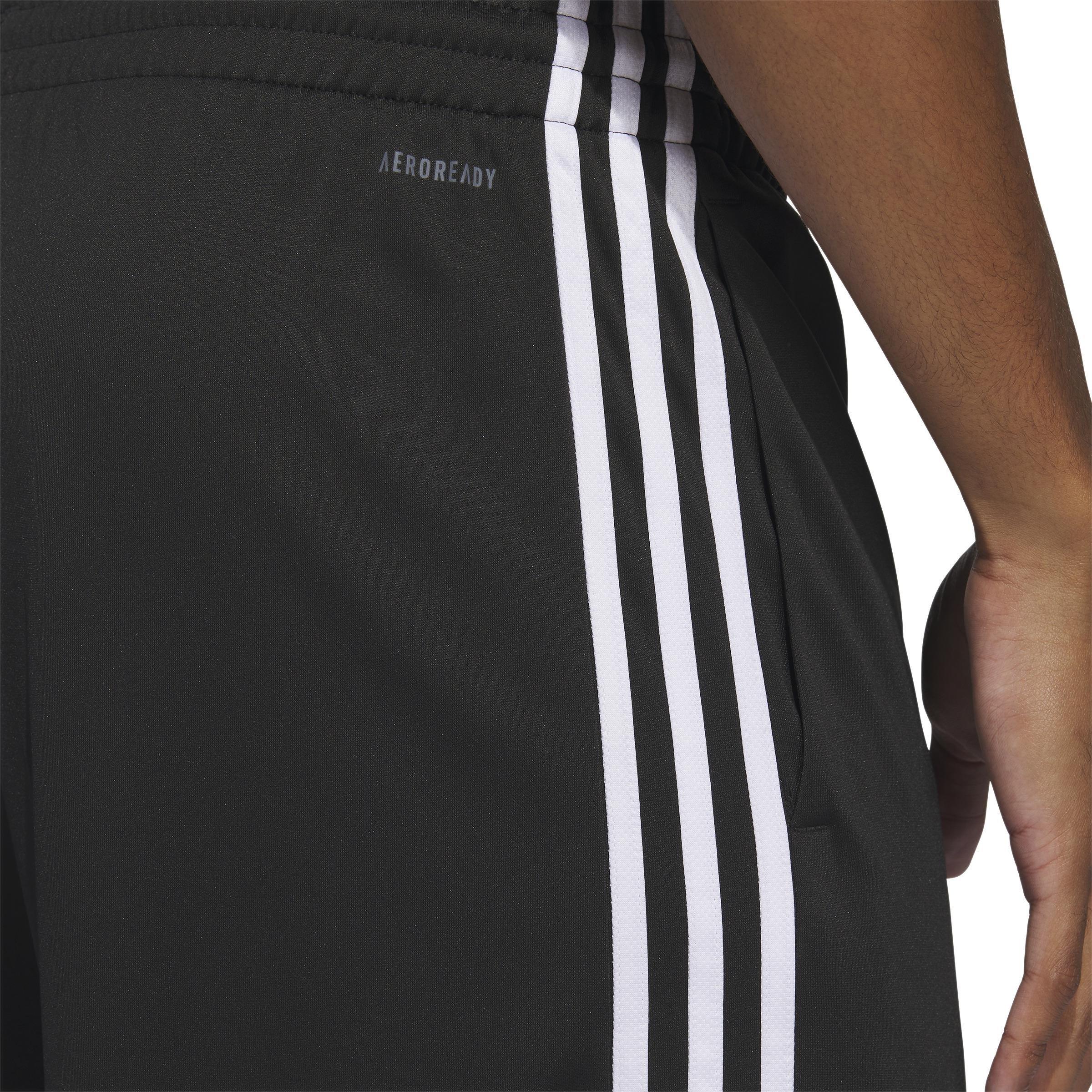Men Legends 3-Stripes Basketball Shorts, Black, A701_ONE, large image number 5