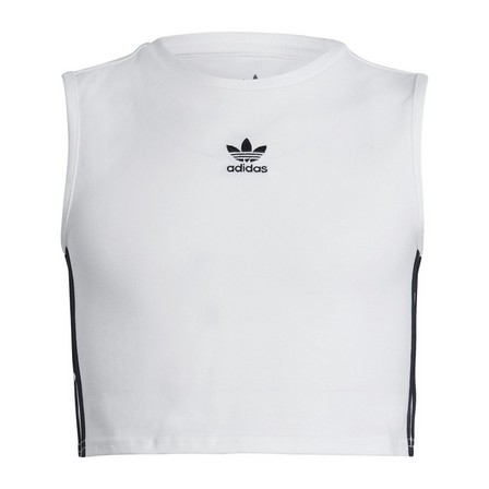 Adicolor Crop Tank Top white Unisex Junior, A701_ONE, large image number 1