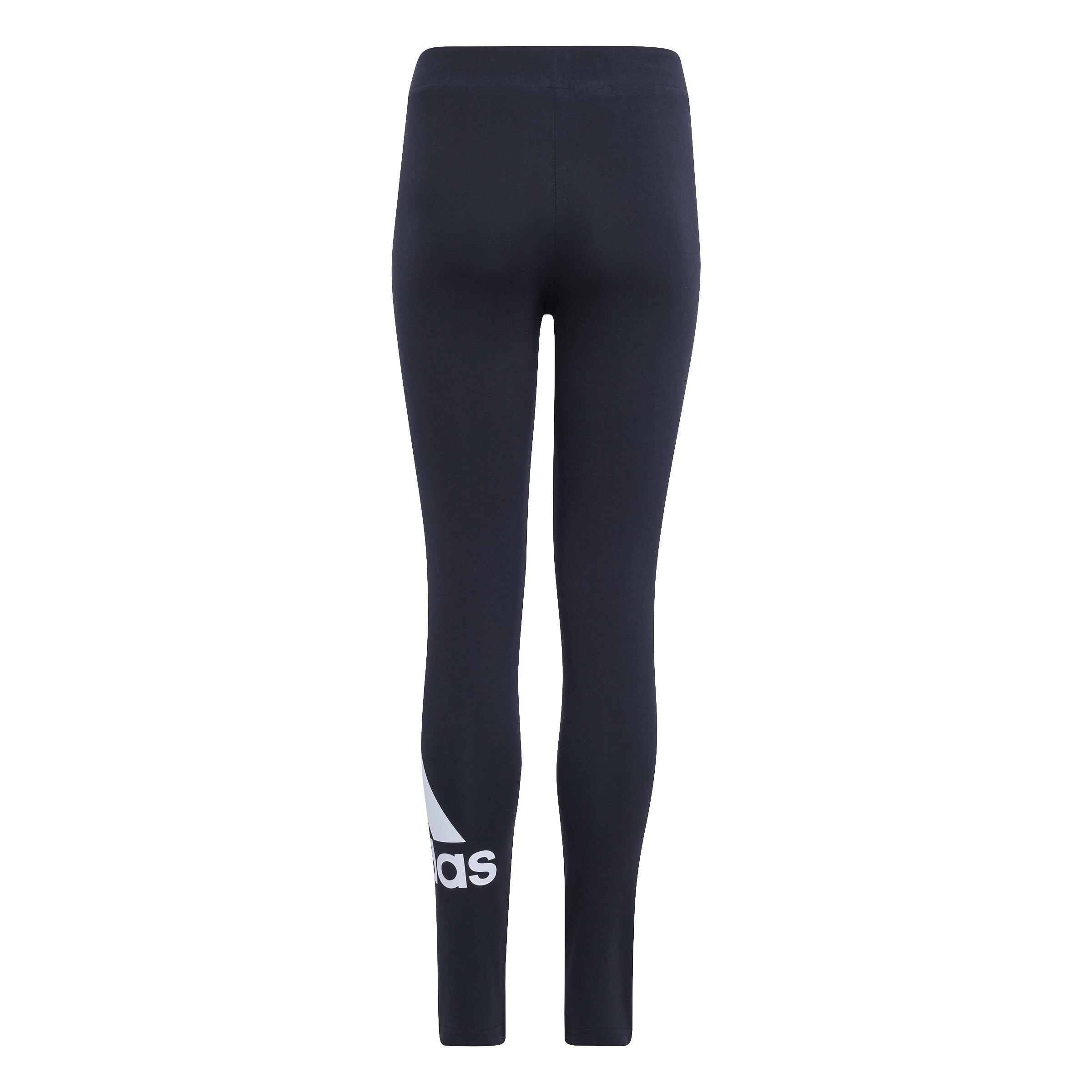 Girls' Basic Cotton Leggings - Black