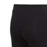 adidas - Kids Girls Essentials Linear Logo Cotton Leggings, Black