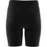 Kids Girls Essentials 3-Stripes Cotton Bike Tights, Black, A701_ONE, thumbnail image number 13