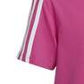 Kids Girls Essentials 3-Stripes Boyfriend T-Shirt, Pink, A701_ONE, thumbnail image number 3
