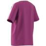 Kids Girls Essentials 3-Stripes Boyfriend T-Shirt, Pink, A701_ONE, thumbnail image number 14