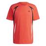 Men Colourblock T-Shirt Bright, Red, A701_ONE, thumbnail image number 2