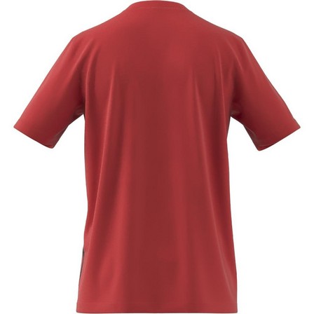 Men Colourblock T-Shirt Bright, Red, A701_ONE, large image number 8