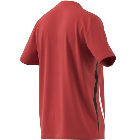 Men Colourblock T-Shirt Bright, Red, A701_ONE, large image number 10