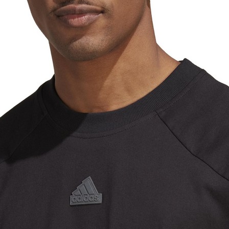 Men Designed 4 Gameday T-Shirt, Black, A701_ONE, large image number 4