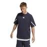 Men Designed 4 Gameday T-Shirt, Navy, A701_ONE, thumbnail image number 0