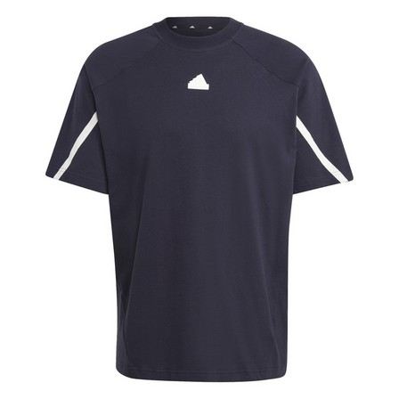 Men Designed 4 Gameday T-Shirt, Navy, A701_ONE, large image number 3
