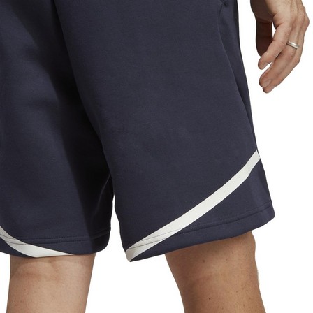 Men Designed 4 Gameday Shorts, Navy, A701_ONE, large image number 6
