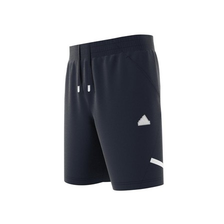 Men Designed 4 Gameday Shorts, Navy, A701_ONE, large image number 12