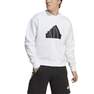 Men Future Icons Badge Of Sport Crew Sweatshirt, White, A701_ONE, thumbnail image number 3