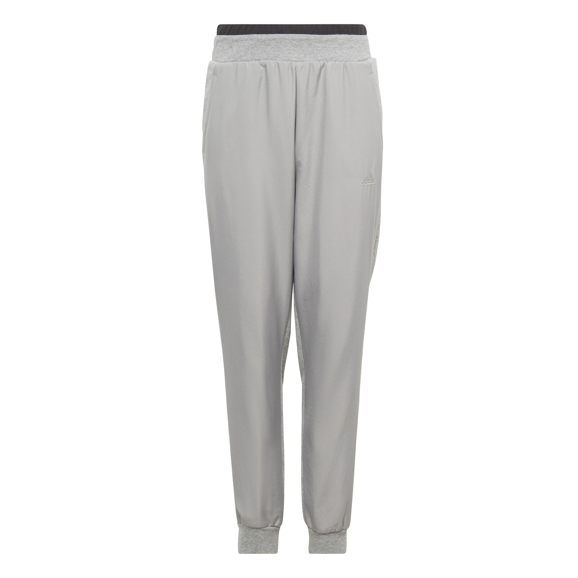 Kids Unisex All Szn Fleece Joggers, Grey, A701_ONE, large image number 2