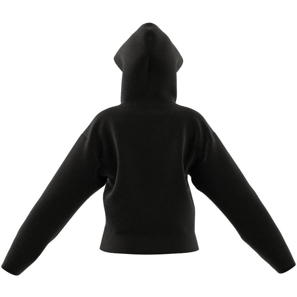 Women Premium Essentials Short Hoodie, Black, A701_ONE, large image number 15