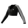 Adicolor Classics 3-Stripes Button Long-Sleeve Top black Female Adult, A701_ONE, thumbnail image number 11