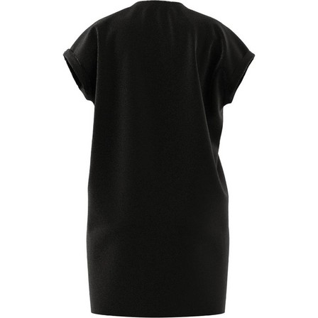 Women Adicolor Classics Trefoil Tee Dress, Black, A701_ONE, large image number 5