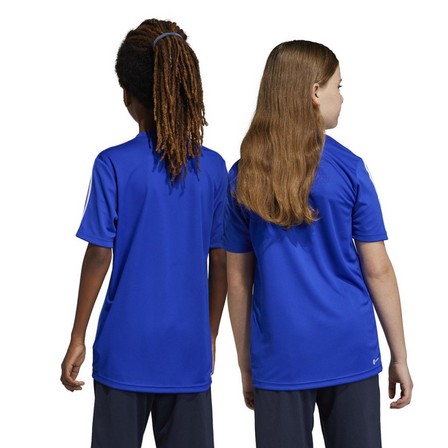 Kids Unisex Train Essentials Aeroready 3-Stripes Regular-Fit Training Set, Blue, A701_ONE, large image number 1