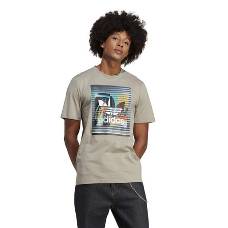 Men Graphics Off The Grid T-Shirt, Green, A701_ONE, large image number 1