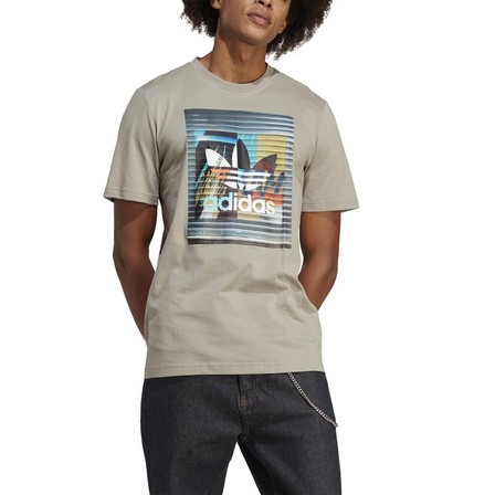 Men Graphics Off The Grid T-Shirt, Green, A701_ONE, large image number 8
