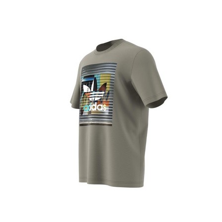 Men Graphics Off The Grid T-Shirt, Green, A701_ONE, large image number 9