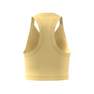 Women Adicolor Classics 3-Stripes Short Tank Top, Yellow, A701_ONE, thumbnail image number 9