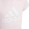 Kids Girls Essentials Big Logo Cotton T-Shirt, Pink, A701_ONE, thumbnail image number 3