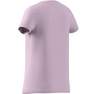 Kids Girls Essentials Big Logo Cotton T-Shirt, Pink, A701_ONE, thumbnail image number 8