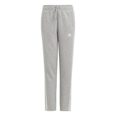 Kids Girls Essentials 3-Stripes Joggers, Grey, A701_ONE, large image number 2