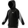 Men Future Icons 3-Stripes Full-Zip Hoodie, Black, A701_ONE, thumbnail image number 12