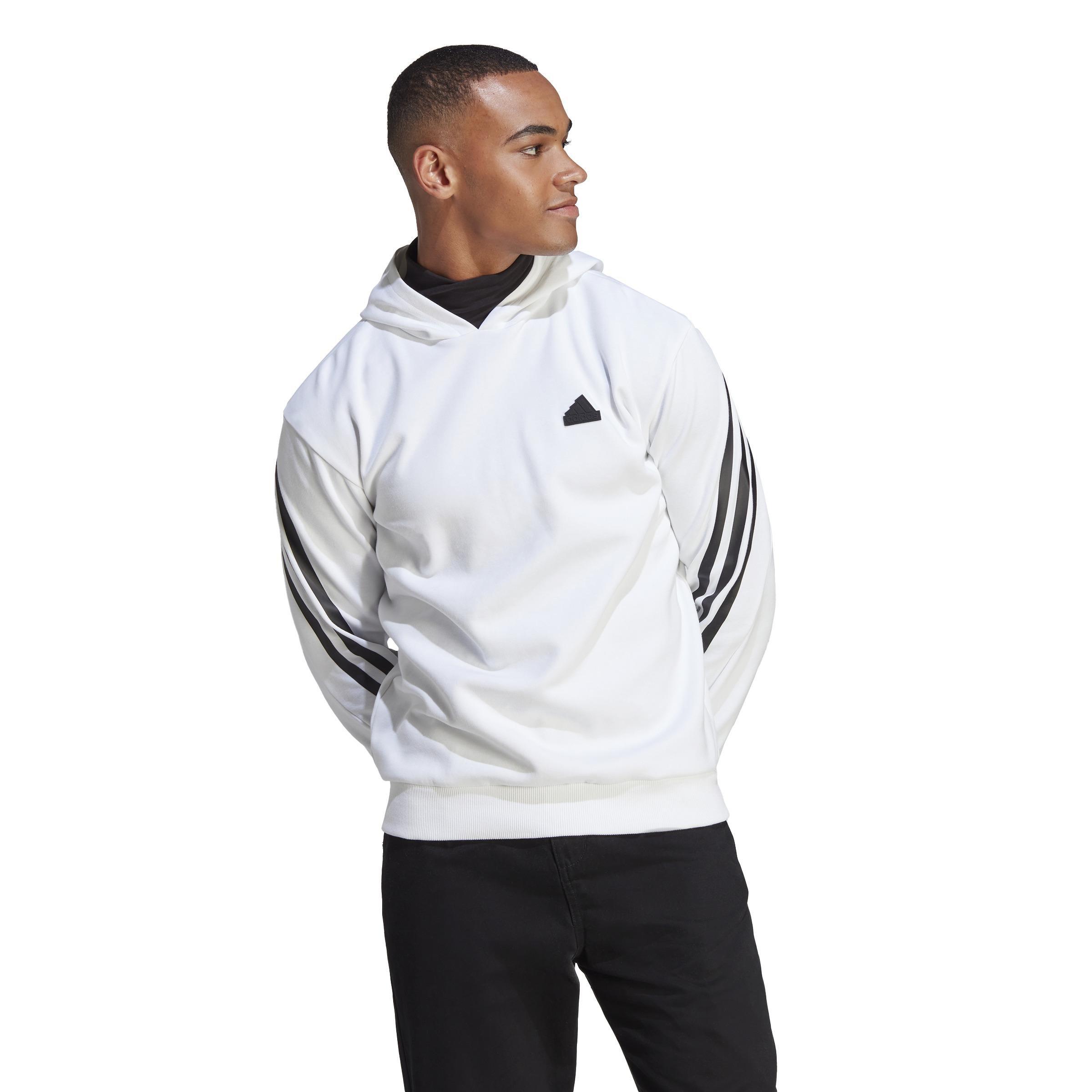 Men Future Icons 3-Stripes Hoodie, White, A701_ONE, large image number 17