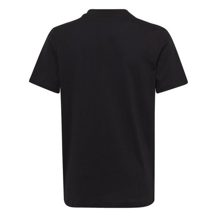 Unisex Kids Essentials Big Logo Cotton T-Shirt, Black, A701_ONE, large image number 3