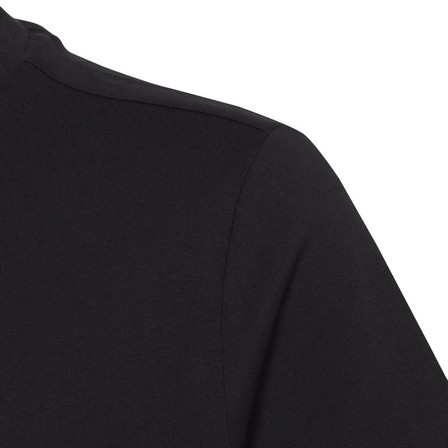 Unisex Kids Essentials Big Logo Cotton T-Shirt, Black, A701_ONE, large image number 4