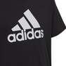 Unisex Kids Essentials Big Logo Cotton T-Shirt, Black, A701_ONE, thumbnail image number 5