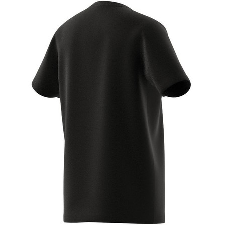 Unisex Kids Essentials Big Logo Cotton T-Shirt, Black, A701_ONE, large image number 8
